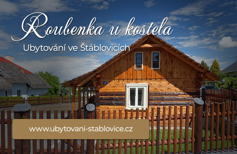Roubenka u kostela - ubytování Štáblovice